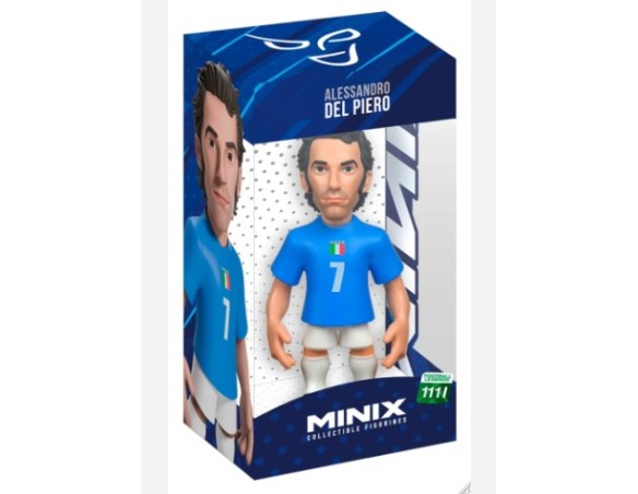Minix Del Piero Italia Football Stars Personaggio 12 cm da Collezione