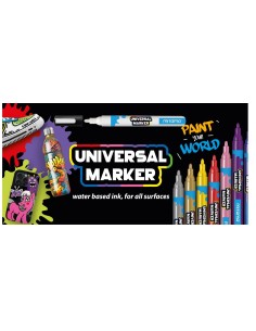 Mitama | Universal Marker Punta Media 2.5 Argento Mitama 2