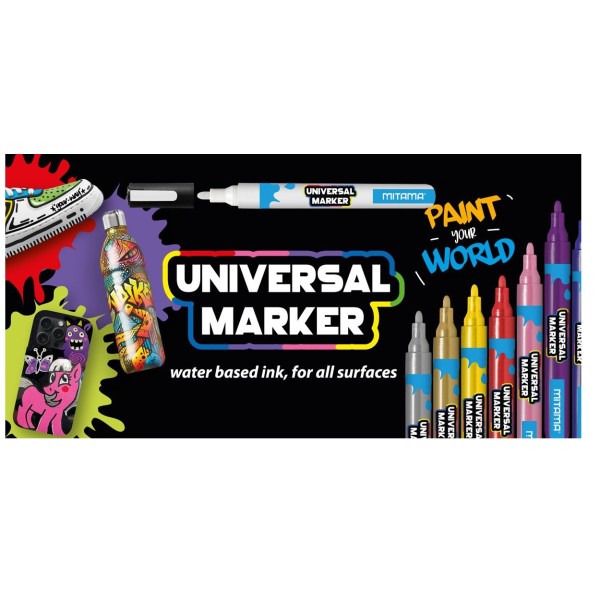 Mitama | Universal Marker Punta Media 2.5...