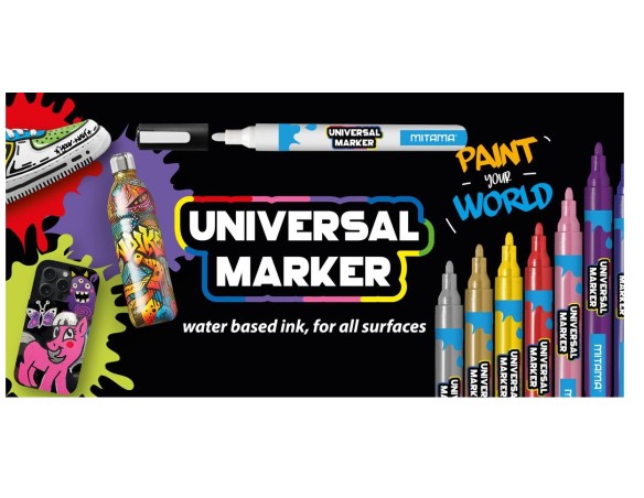 Mitama | Universal Marker Punta Media 2.5 Viola Mitama