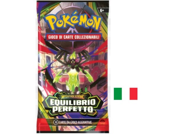 Pokemon | Carte Pokemon Equilibrio Perfetto - Pokemon Bustina Booster Italiano - 10 card