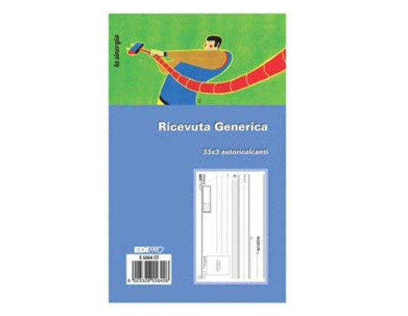 RICEVUTA GENERICA 33X3 TRIPLICE COPIA E 5564 CT