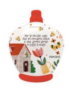 SALVADANAIO - PER LE PICCOLE COSE CHE MI RENDONOFELICE......