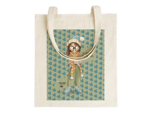 Shopping Bag Borsa di Simona Luciano - TOTE BAG PENSIERI COLORATI – SEI DIVERSA...