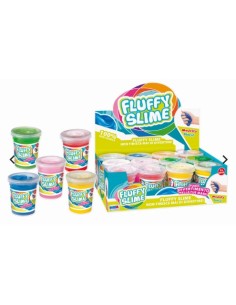Slime fluffy vasetto 30gr in colori assortiti