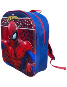 Spiderman | Zaino 3D 30x26x10 per l'asilo o il tempo...