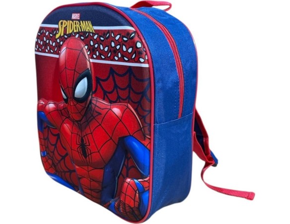 Spiderman | Zaino 3D 30x26x10 per l'asilo o il tempo libero spiderman