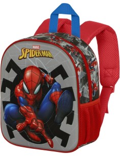 Spiderman | Zaino 3D 30x26x10 per l'asilo o il tempo...