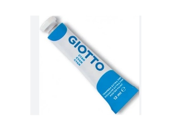 Tempera giotto 12ml 15 CIANO c.u.