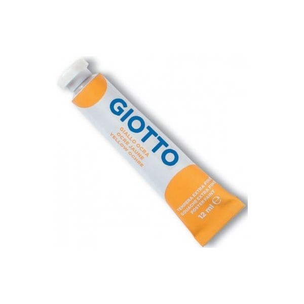 Tempera giotto 12ml N.21 giallo ocra c.u.