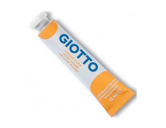 Tempera giotto 12ml N.21 giallo ocra c.u.