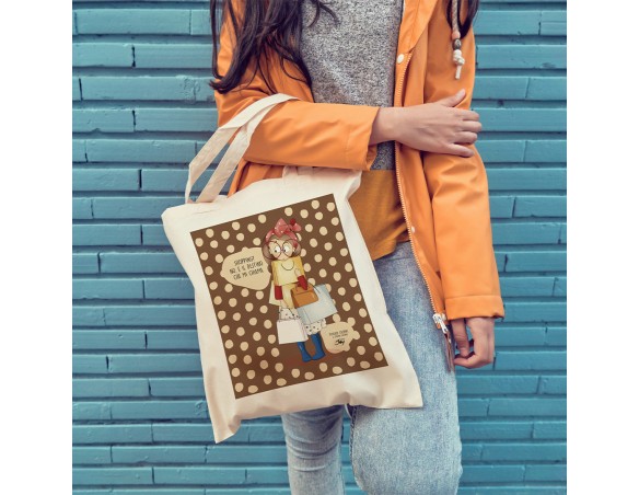 Shopping Bag Borsa di Simona Luciano - TOTE BAG PENSIERI COLORATI – SHOPPING?