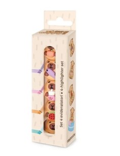 Evidenziatore Evidenziatori Be cappy Mini set 4 pz... 2