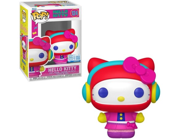 Funko POP! Hello Kitty: Hello Kitty Arcade Outfit (124) EXM