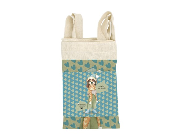Shopping Bag Borsa di Simona Luciano - TOTE BAG PENSIERI COLORATI – SEI DIVERSA...
