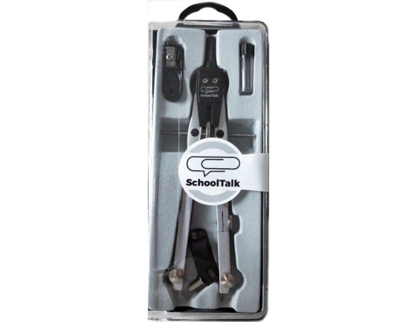 Compasso Balaustrone senza frizione, con mina, temperino e aggancio topquality