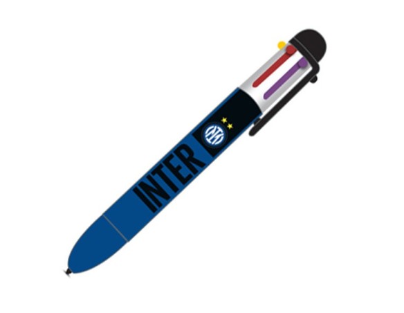 Inter | Penna a sfera Inter multicolore a scatto 8 colori c.u.