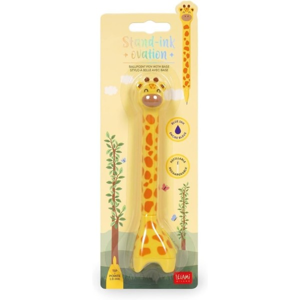 Legami ! | Penna a Sfera Giraffe con Base -...