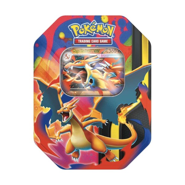 Pokémon Tin Mega Charizard Y e X -Ex...