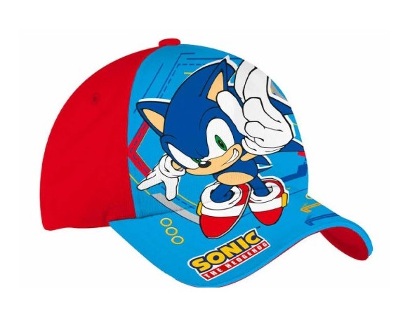Sonic | CAPPELLO CAPPELLINO CON VISIERA SONIC MASCHIETTO 52 CM REGOLABILE