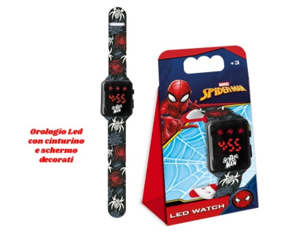 Spiderman | Orologio da Polso Spiderman digitale con schermo decorato spiderman