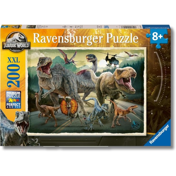 Ravensburger - Puzzle 8 Anni | Puzzle Jurassic...