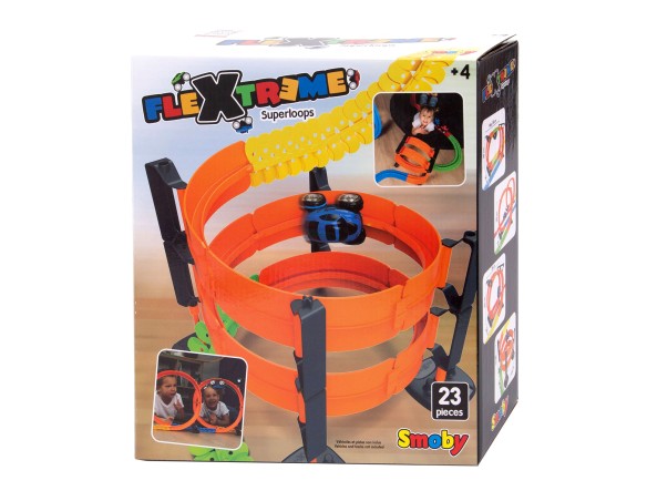 Pista Smoby Flextreme Discovery + Pista Flextreme Super Loop ( 2 scatole )