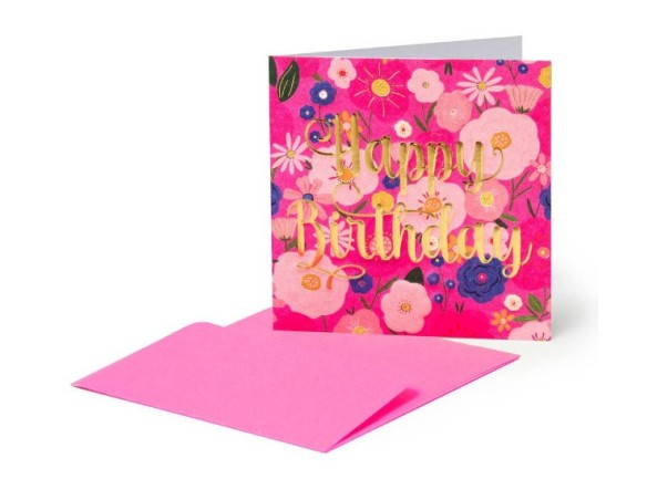 Legami ! BIGLIETTO D'AUGURI PICCOLO LEGAMI - 7x7 cm - fiori - Flowers
