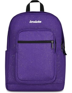Invicta Zaino Scuola Jelek Shine, Viola, 34 L, Effetto...