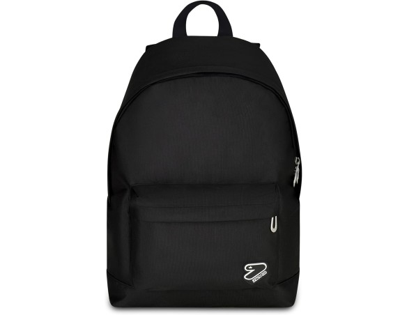 Seven Zaino Scuola TECH LINE, Monoscomparto, Nero, 23 L, Tasche multifunzione, Tasca frontale, Scomparto interno porta pc ablet