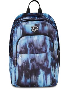Seven Zaino Scuola The Double Pro XXL Detach, Blu, 34 L,...