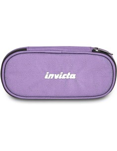 Invicta Portapenne Scuola Lip Shine, Lilla, Effetto...