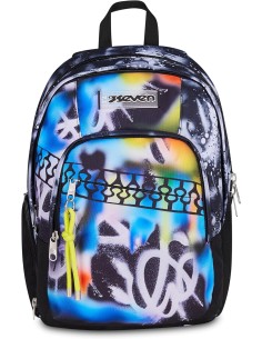 Seven Zaino Scuola Dual Detach BUZZY NOTE BOY,...