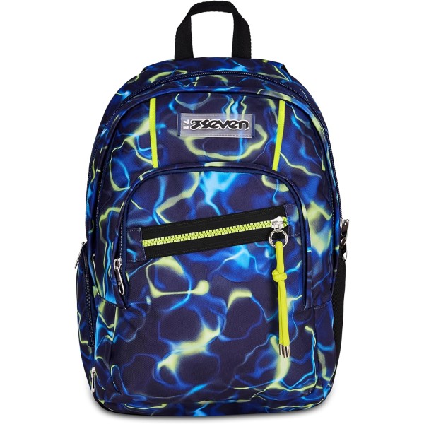 Seven Zaino Scuola Dual Detach ELECTRICVIBE...