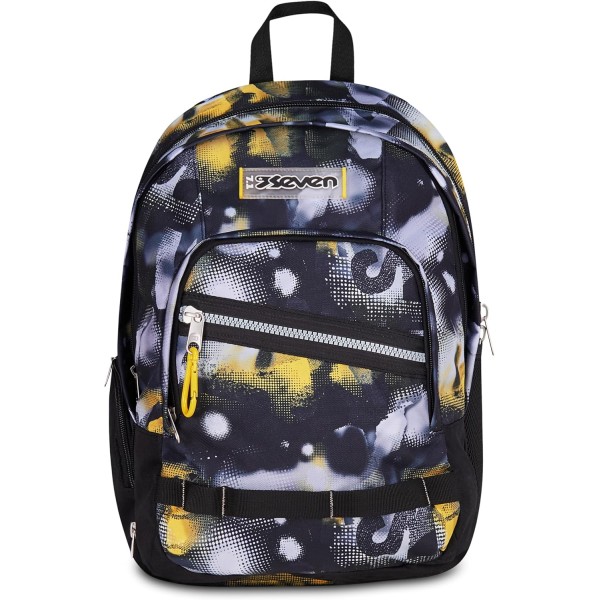 Seven Zaino Scuola Dual Detach PLUMPY LINE BOY,...