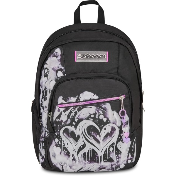 Seven Zaino Scuola Dual Detach PLUMPY LINE...