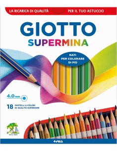 COLORI A PASTELLO GIOTTO SUPERMINA DA 18 4.0 OFFERTA 2026