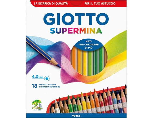 COLORI A PASTELLO GIOTTO SUPERMINA DA 18 4.0 OFFERTA 2026