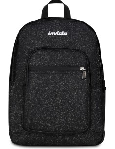 Invicta Zaino Scuola Jelek Shine, Nero,34 L, Effetto...