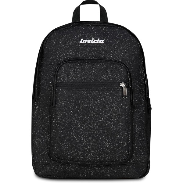 Invicta Zaino Scuola Jelek Shine, Nero,34 L,...