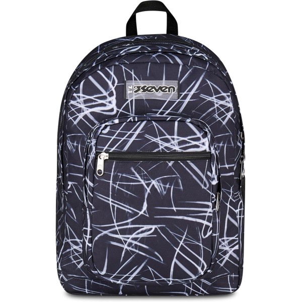 Seven Zaino Scuola FREETHINK, Doppio Scomparto,...