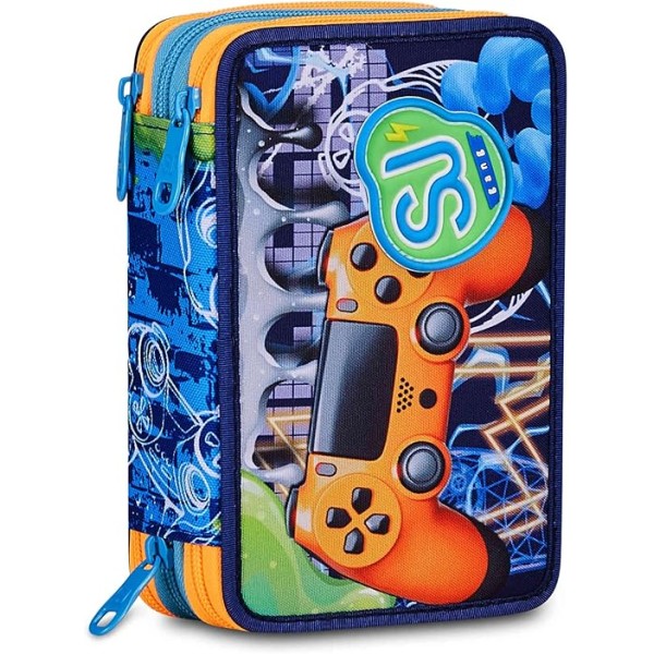 SJ GANG STYLE JAM GANG Astuccio Scuola 3 zip...