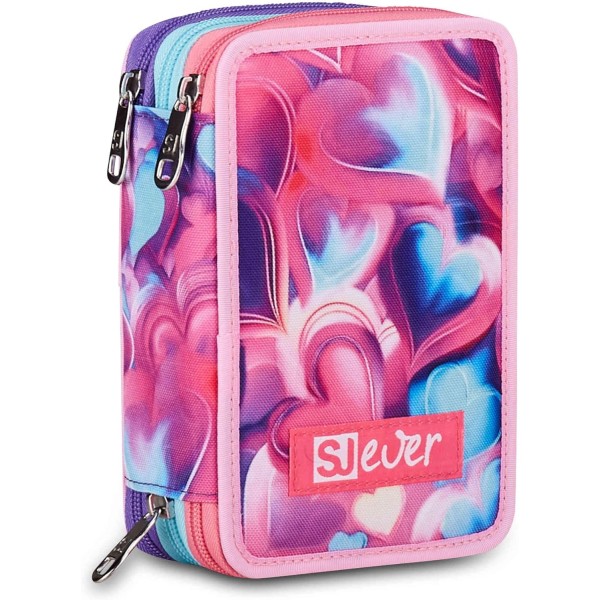 SJ GANG STYLE JAM GANG Astuccio Scuola 3 Zip,...