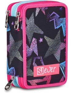SJ GANG STYLE JAM GANG Astuccio Scuola 3 Zip, Sj Ever...