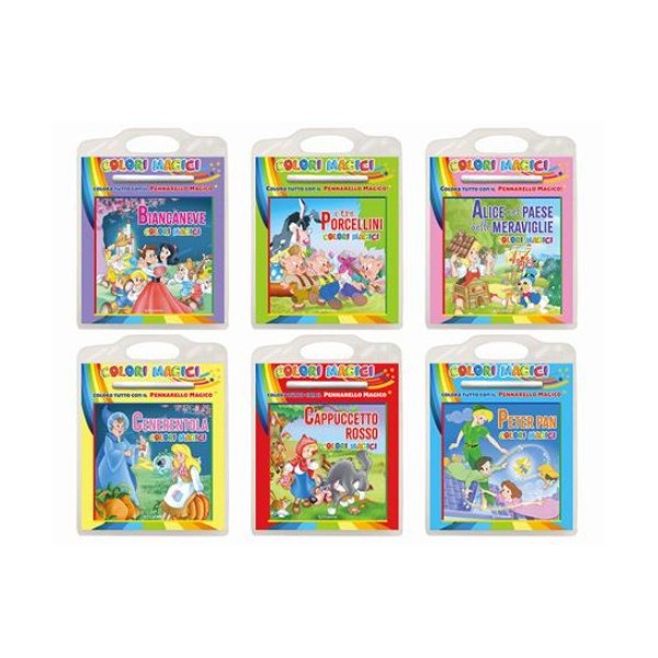 Album da colorare Colori magici: I tre...