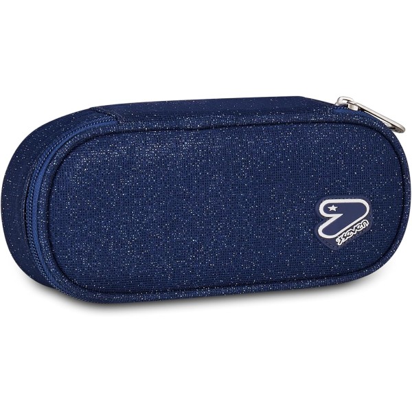 Seven Portapenne Scuola Round Plus SHINY TECH,...