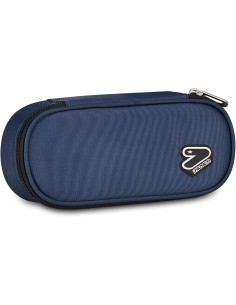 Seven Portapenne Scuola Round Plus TECH LINE, Blu,...