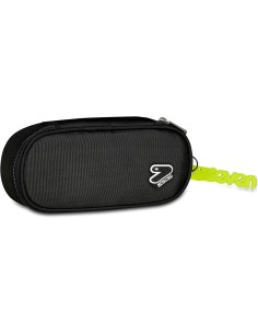 Seven Portapenne Scuola Round Plus TECH LINE, Nero,...