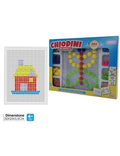 GENERAL TRADE CHIODINI CON LAVAGNETTA 200 PZ 10021