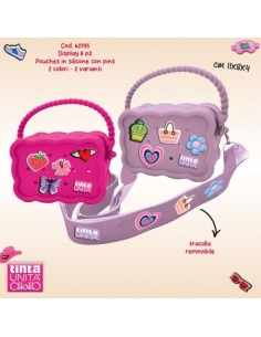 BORSA Pouch Silicone TintaUnita Clik 11x8x4cm...